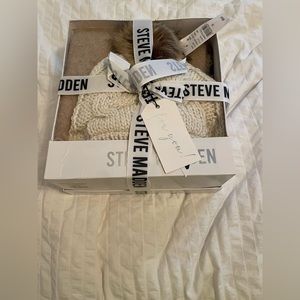 Steve Madden Beanie Scarf Set